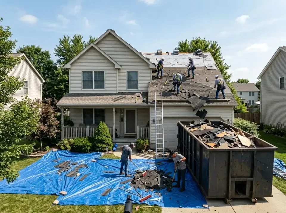 roof-replacement-debris-remova-004 — frequently asked questions, Cheapest Dumpster Rentals in Pollock Pines, CA